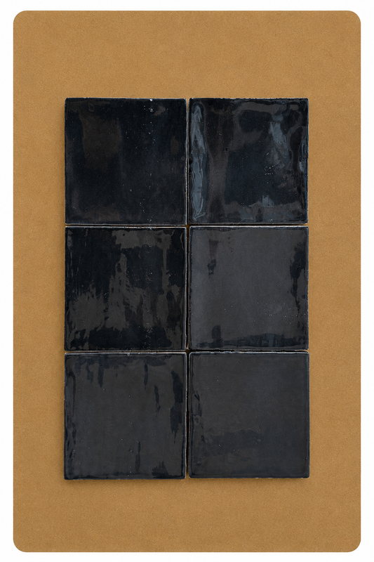 Seville Black | 4"X4"