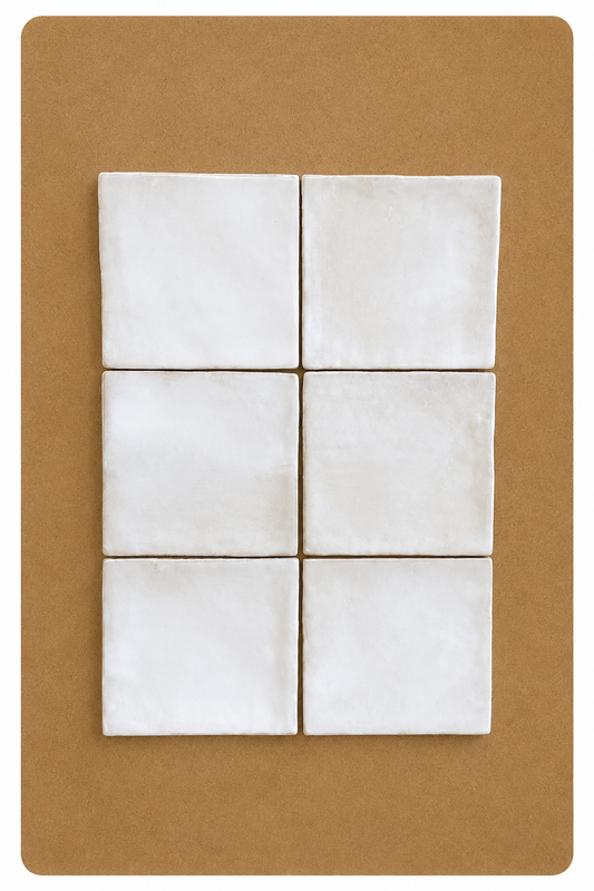 Seville White | 4"X4"