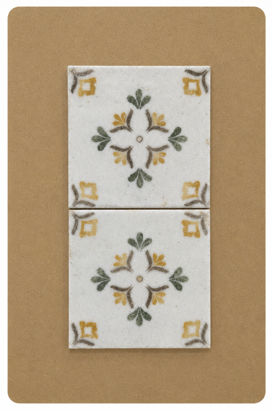 Mayolica Flower | 6"X6"